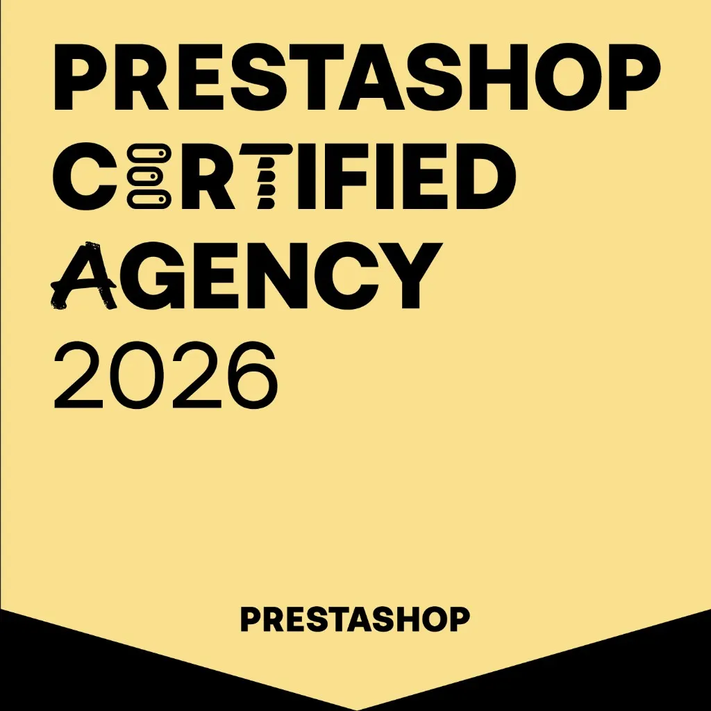PrestaShop Certified Agency 2026 — verificar en el directorio oficial