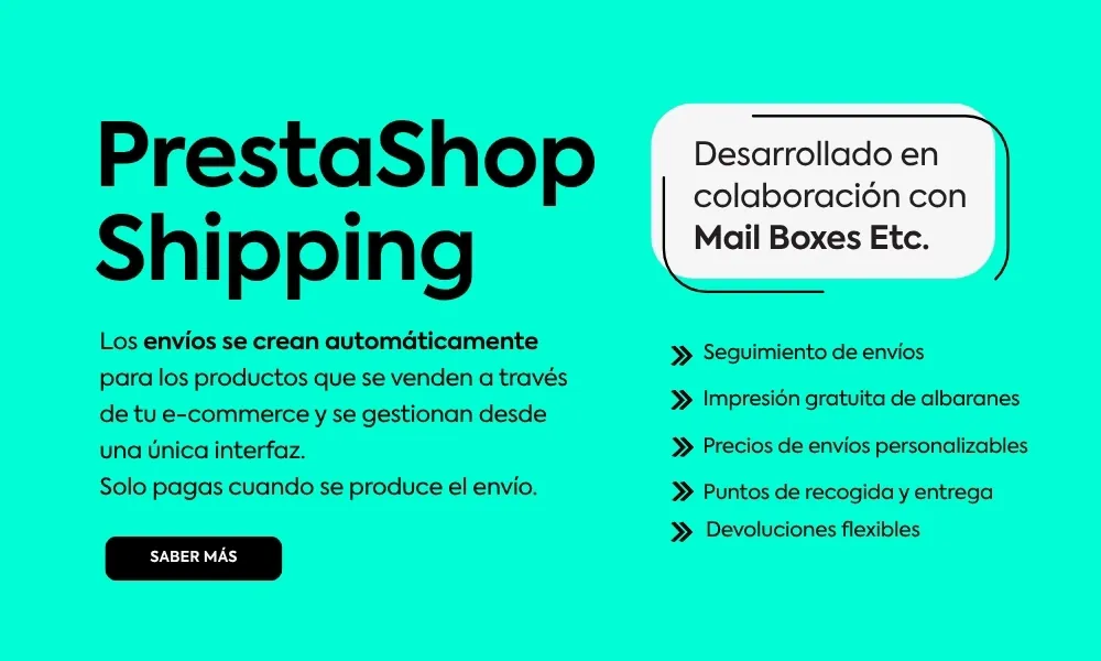 PrestaShop Essentials: módulo de marketing y conversión